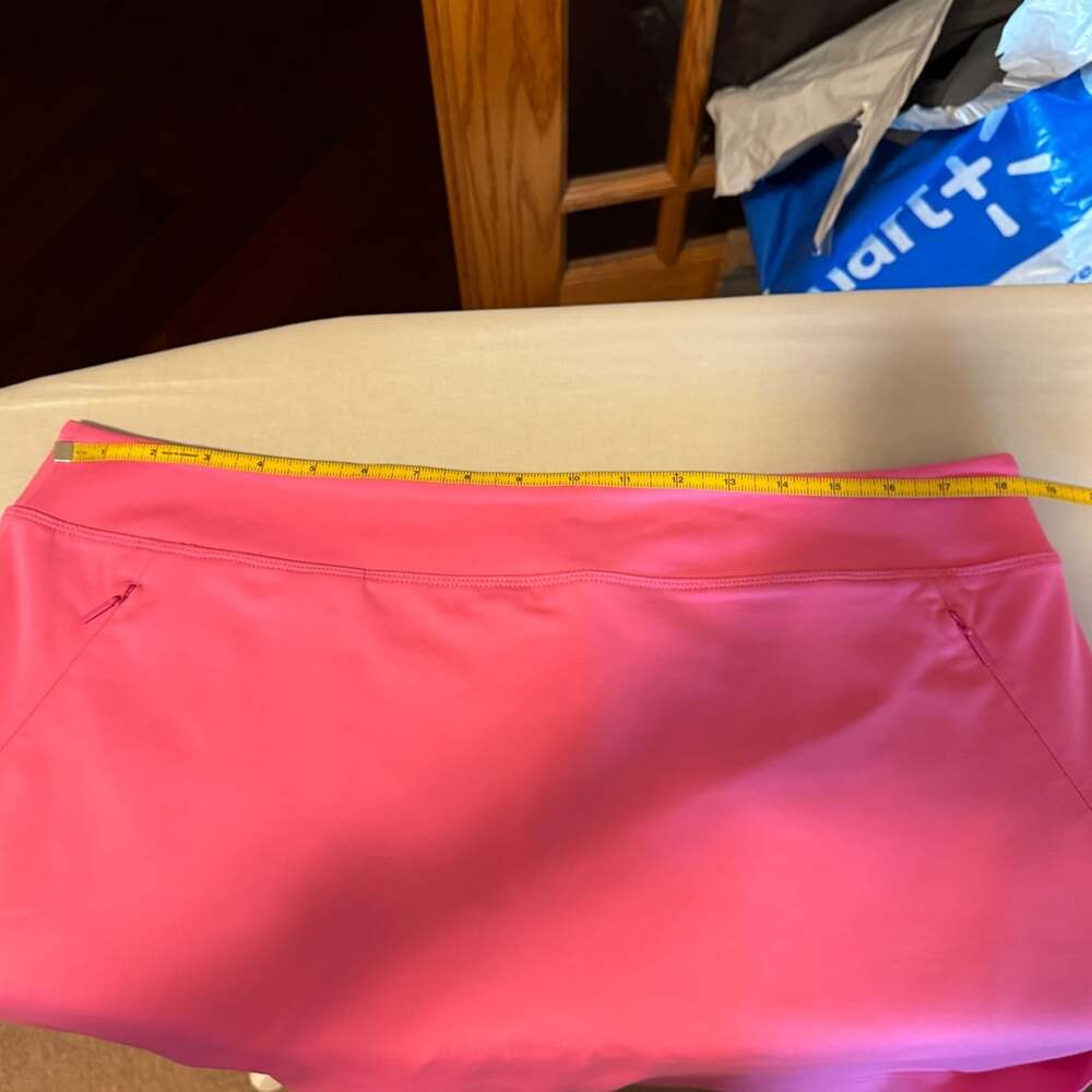 EUC TOMMY BAHAMA SZ L AUBREY ISLAND ZONE SKORT SKIRT PINK ATHLEISURE WEAR LARGE - Picture 8 of 11